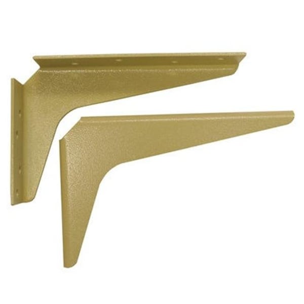 A & M Hardware A & M Hardware Am1818 A 18 In. X 18 In. Work Station Brackets - Almond AM1818 A - main